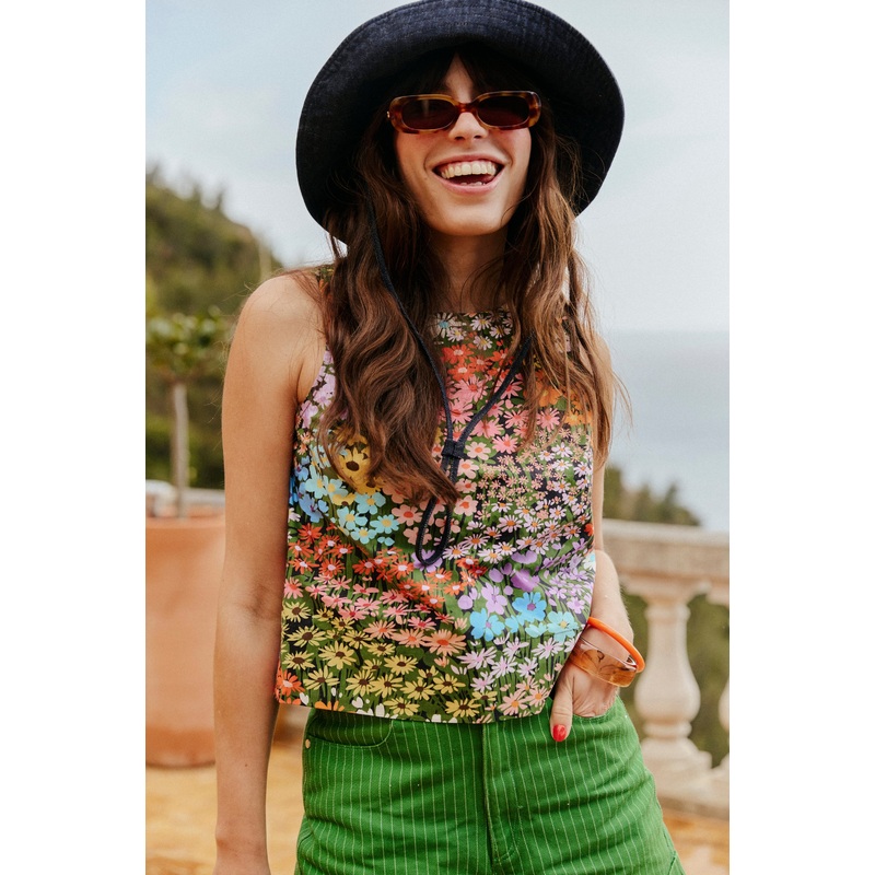 TOP LIZZIE JARDIN FLEURI