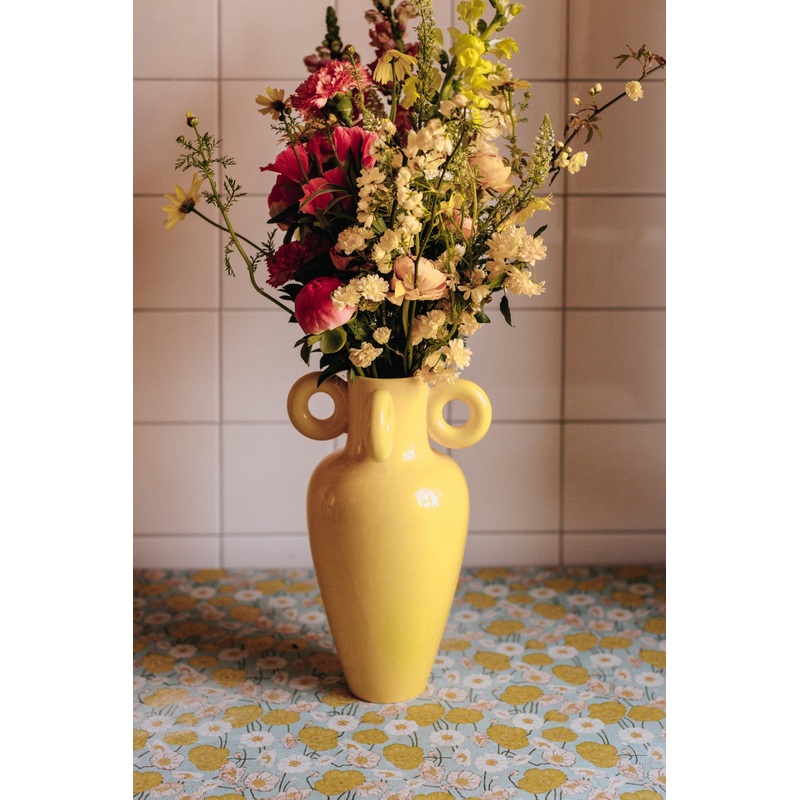 VASE HARRISON JAUNE