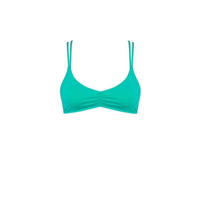 Madagascar top - Turquoise