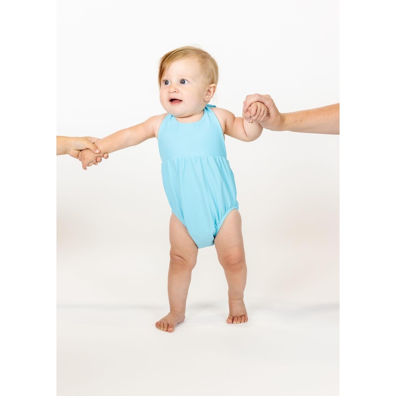 Arctic Blue | Baby Romper One-Piece