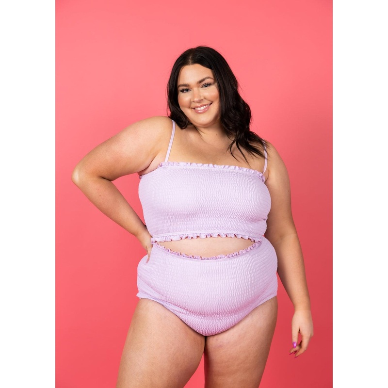 Bright Lilac | Bandeau Top