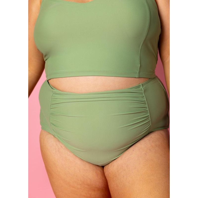 Meadow Green | Ruched Bottoms 2.0