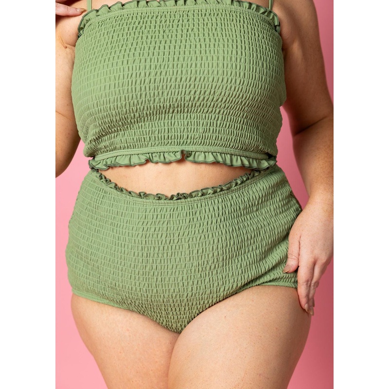 Meadow Green | Smocked Bottoms