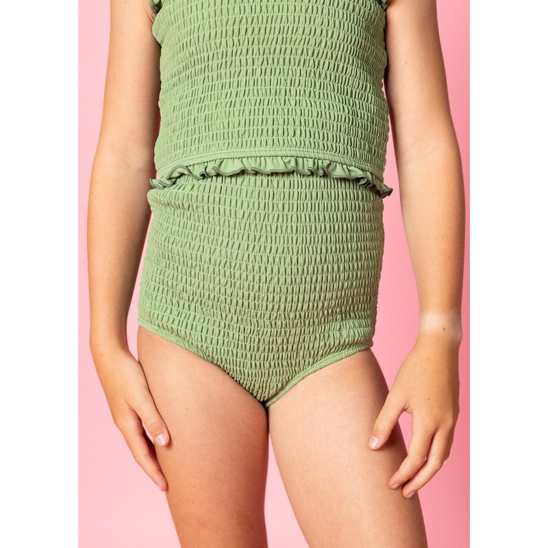 Meadow Green | Youth Smocked Bottoms