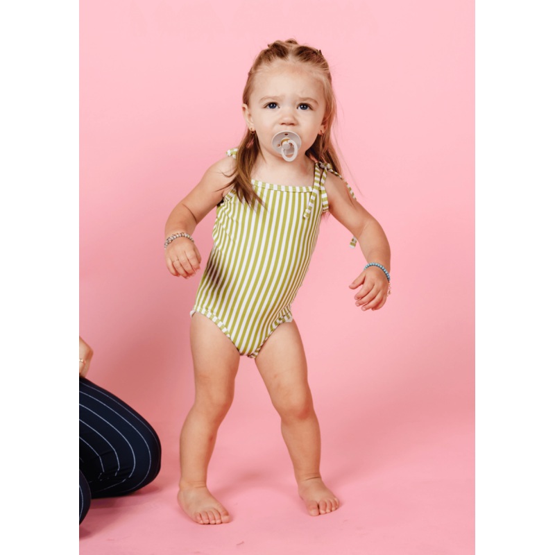 Pear Stripes | Baby Simply One-Piece