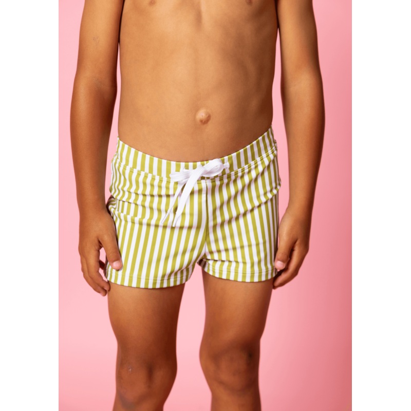 Pear Stripes | Mini Euro Shorts