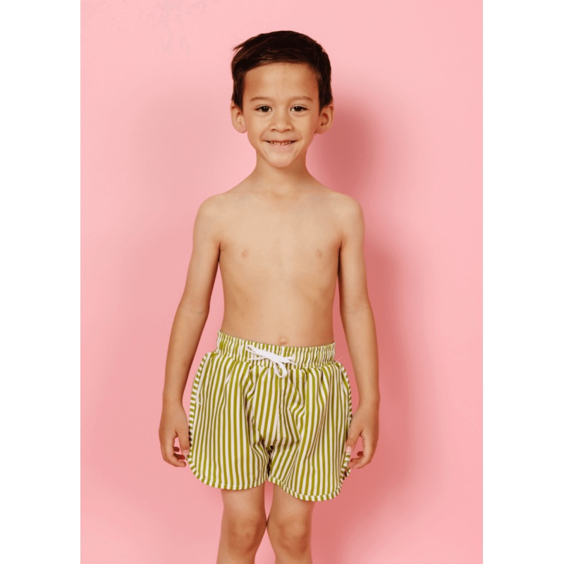 Pear Stripes | Mini Retro Shorties