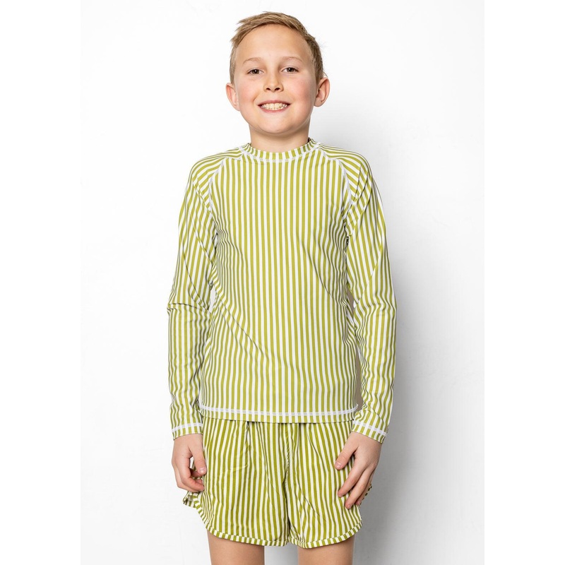 Pear Stripes | Youth Rashguard Top (Unisex)