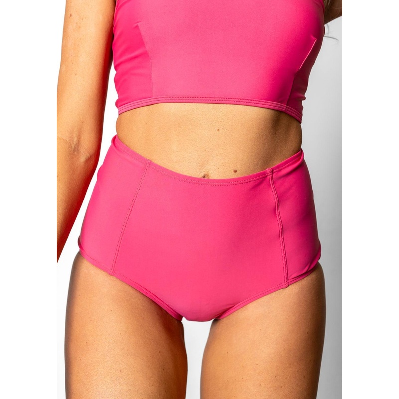 Pink Raspberry | High-Waisted Bottoms