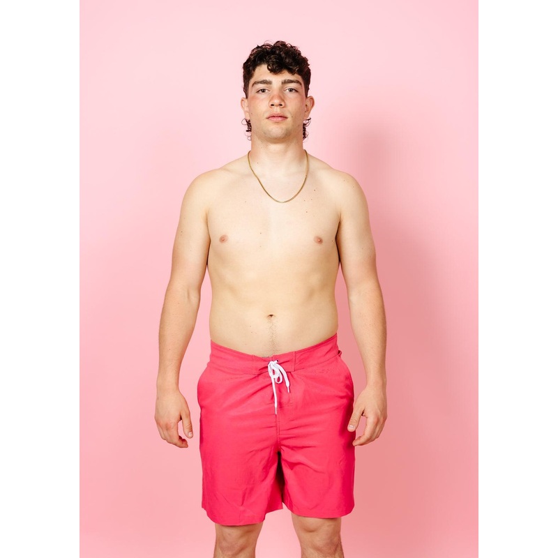 Pink Raspberry | Men's Swim Trunks