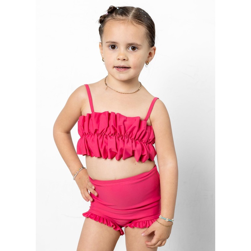 Pink Raspberry | Mini All Ruffled Up Bottoms