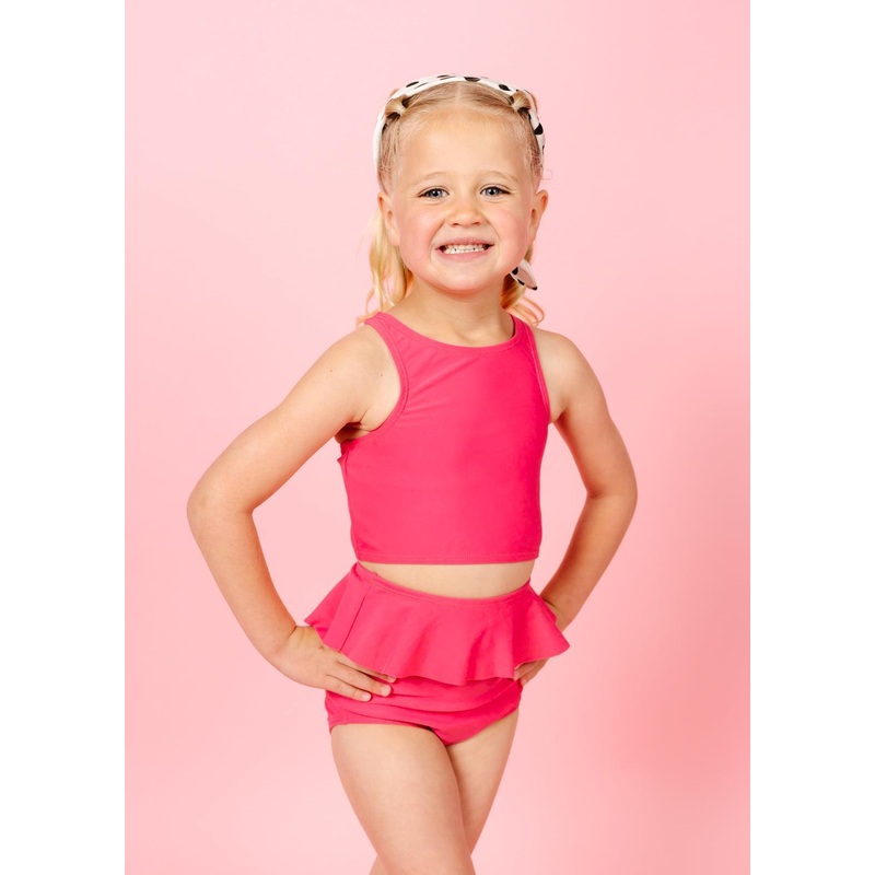 Pink Raspberry | Mini Racer Back Top