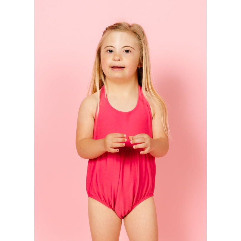 Pink Raspberry | Mini Romper One-Piece