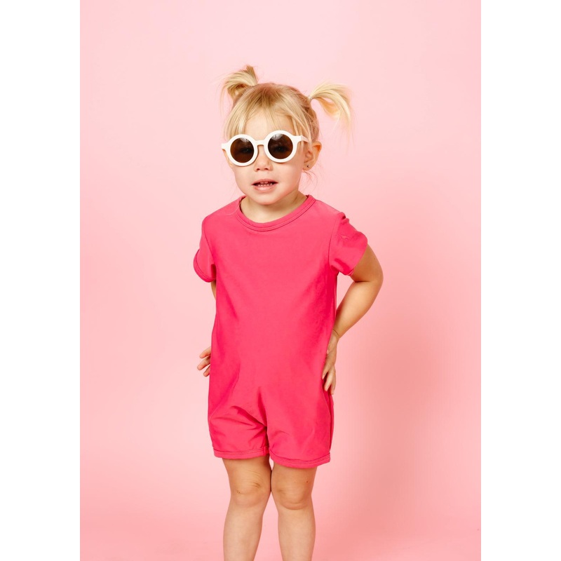 Pink Raspberry | Mini Shorties Rashguard (Unisex)