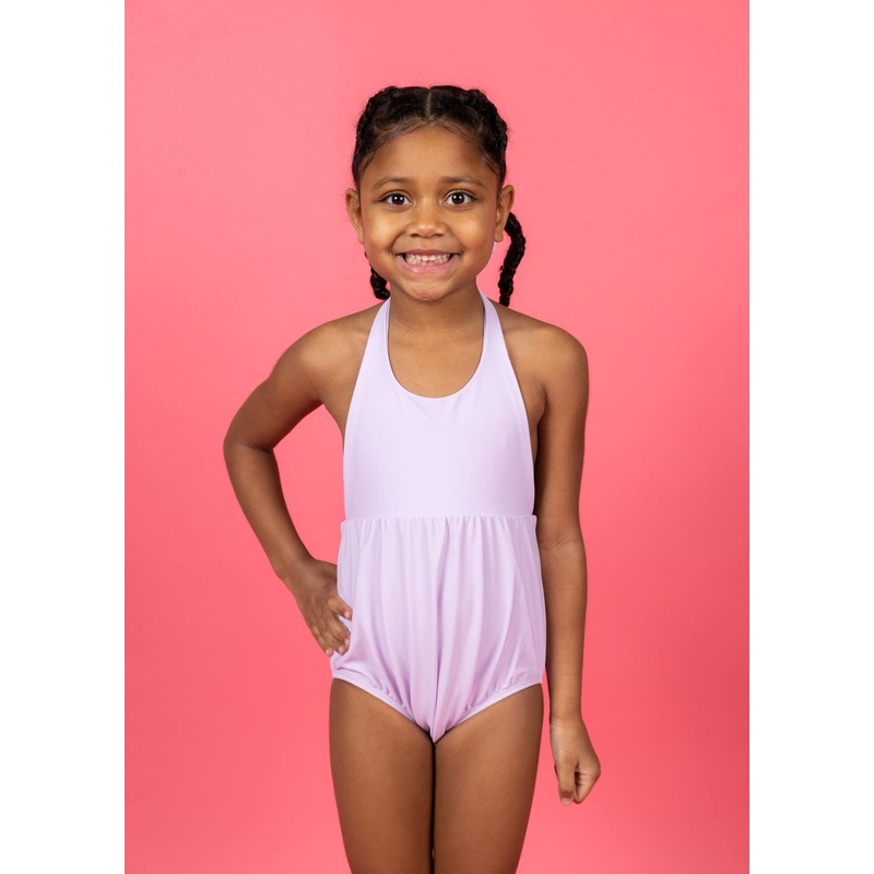 Bright Lilac | Mini Romper One-Piece