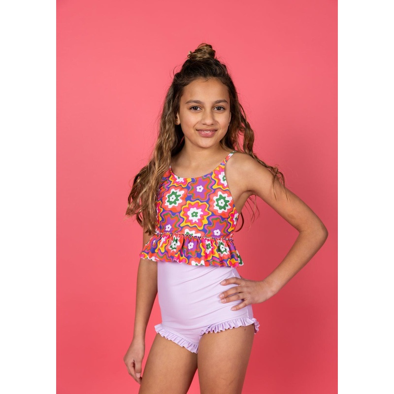 Bright Lilac | Youth All Ruffled Up Bottoms