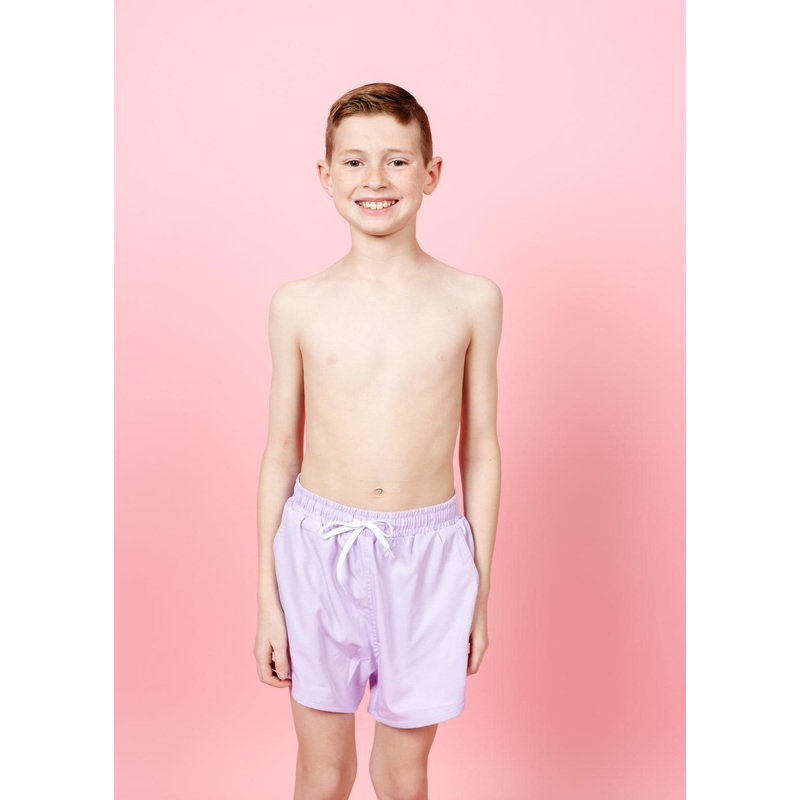 Bright Lilac | Youth Retro Shorties