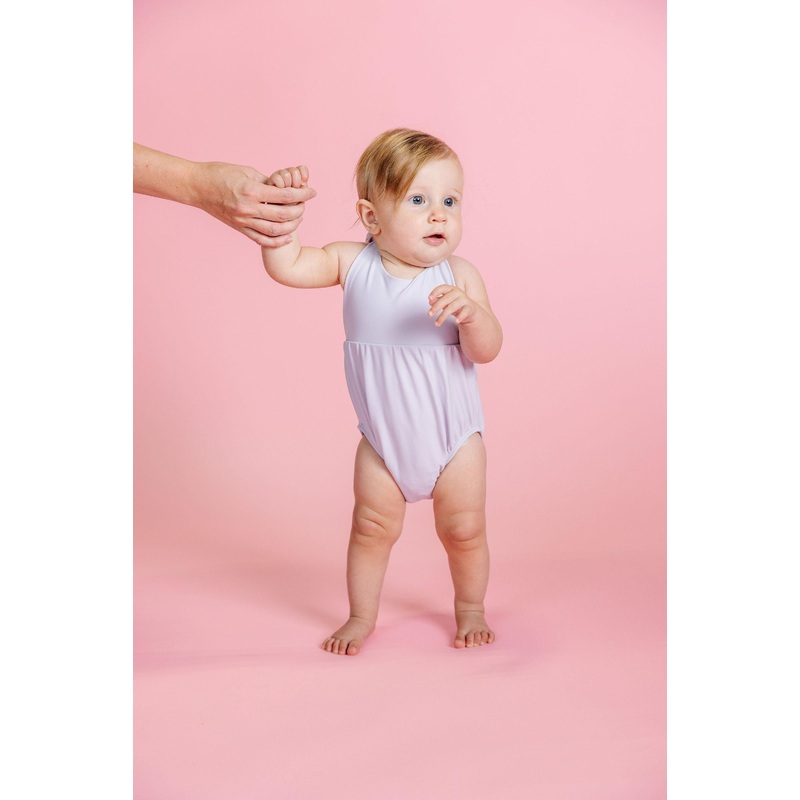 Cotton Purple | Baby Romper One-Piece