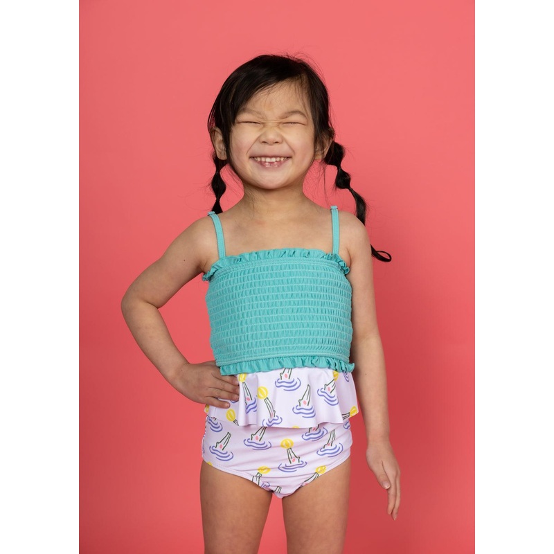 Croc | Mini Peplum Bottoms