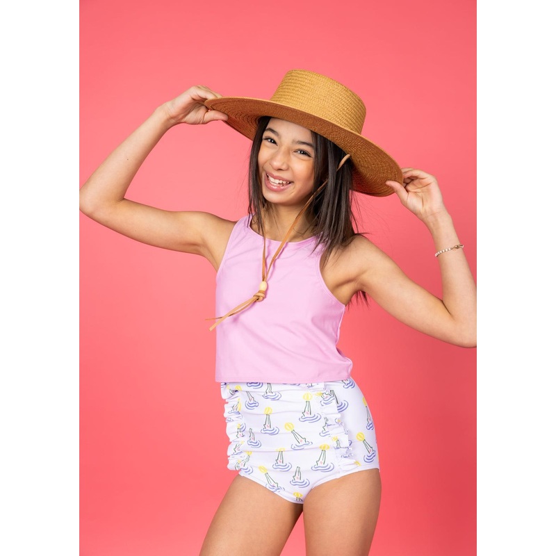 Croc | Youth Down in Front Ruffle Bottoms