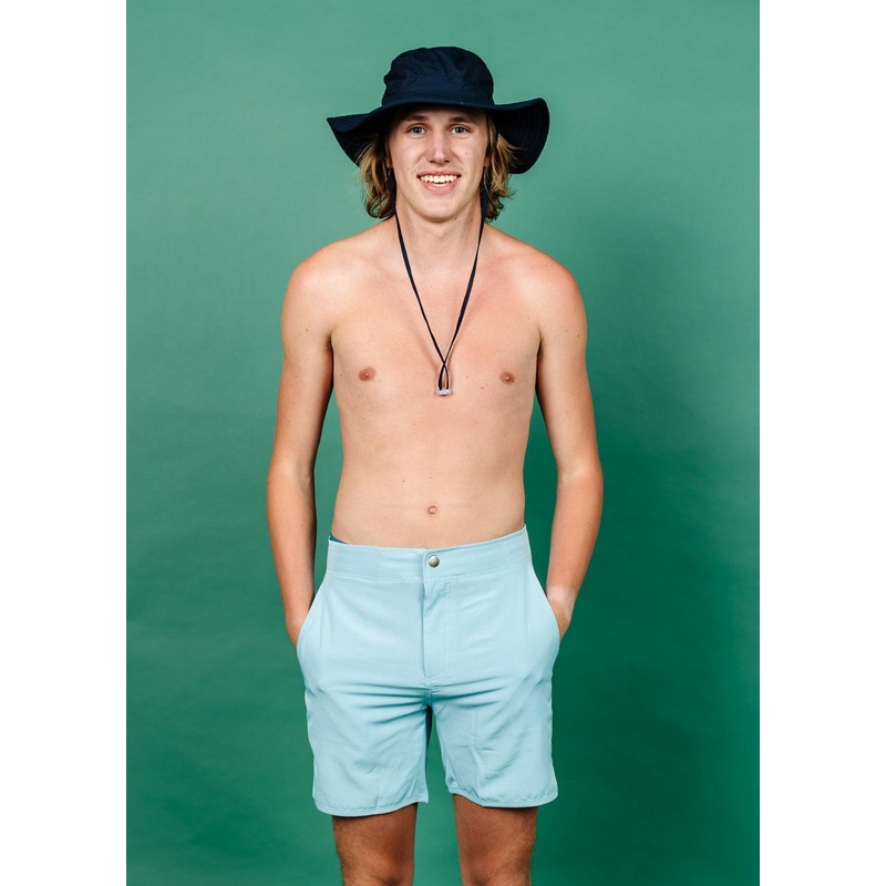 Dusty Light Blue | Men's Boardies