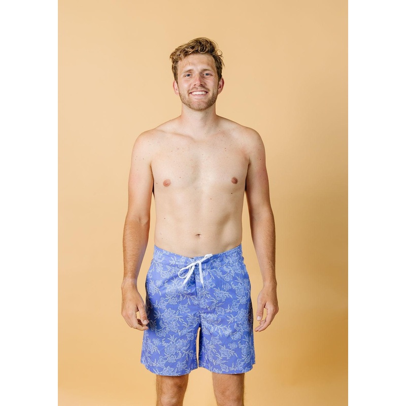 Elegant Floral | Men's Swim Trunks