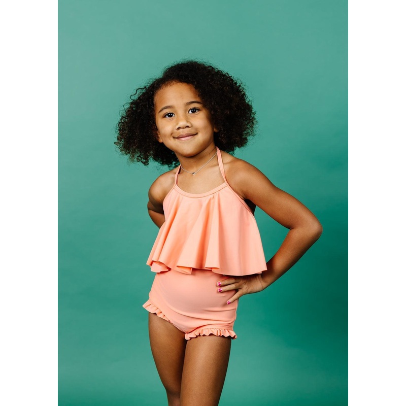 Melon | Mini All Ruffled Up Bottoms