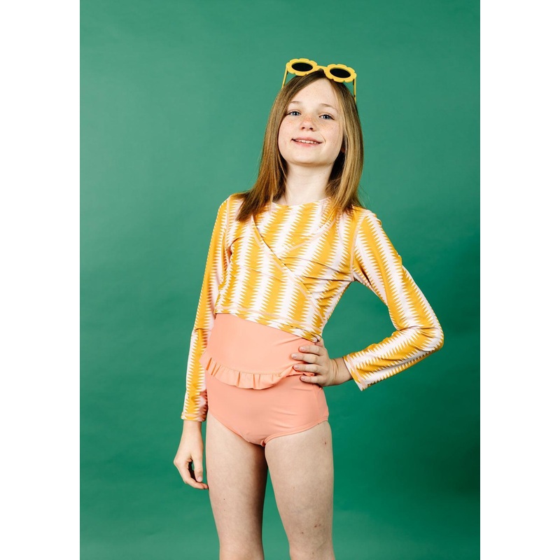Melon | Youth Mid-Ruffle Bottoms