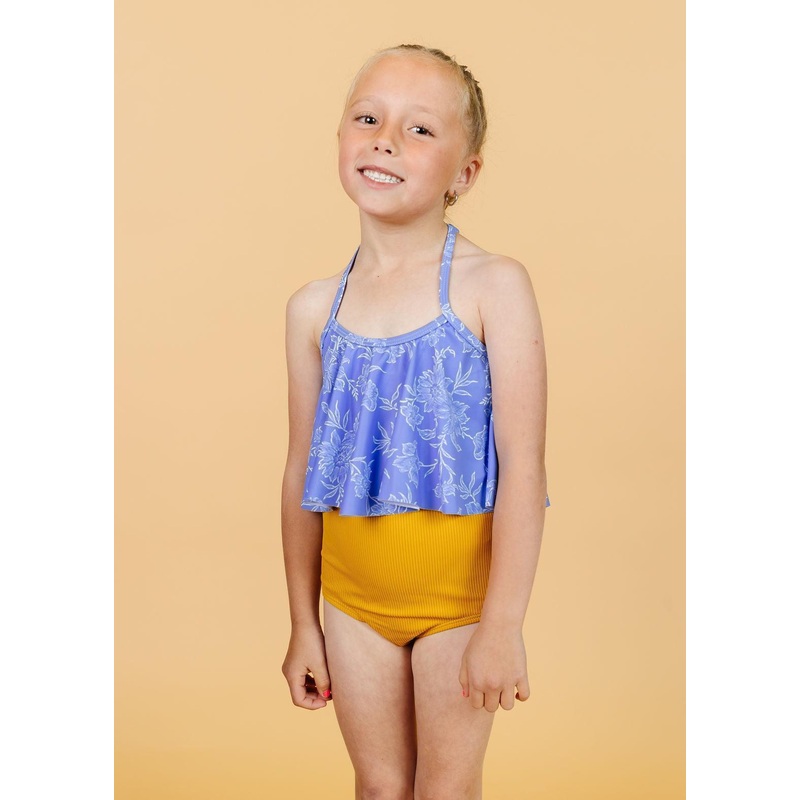 Ribbed Golden | Mini High-Waisted Bottoms