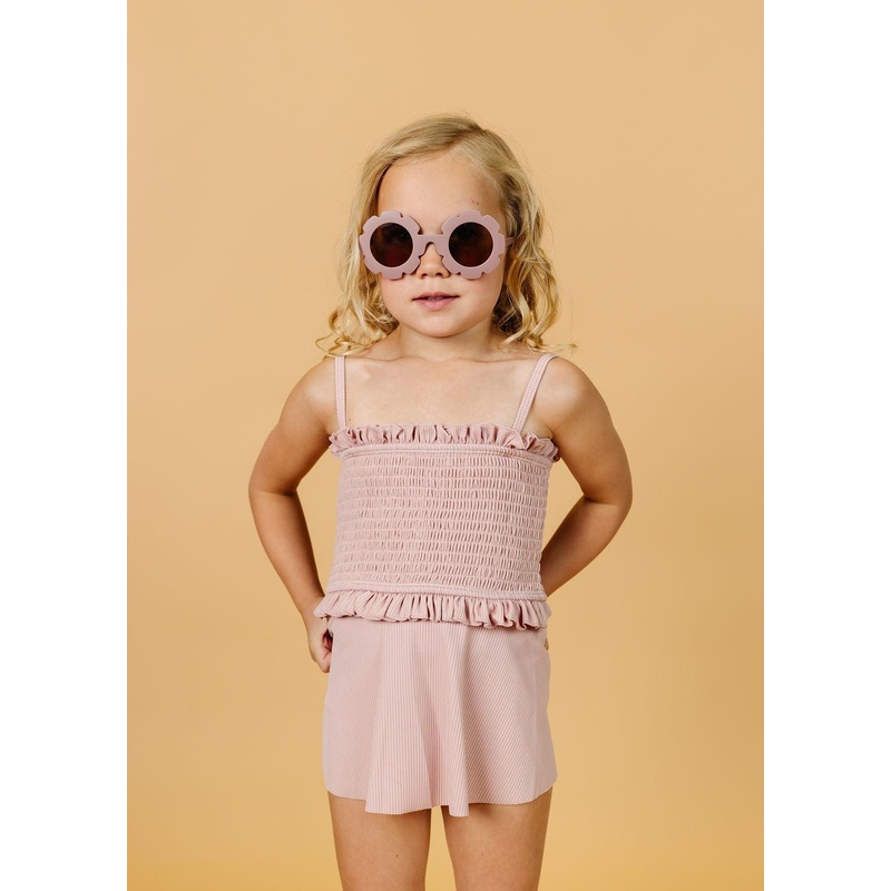 Ribbed Light Mauve | Mini Who Wears Short Skirts