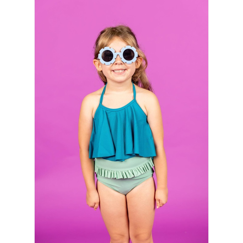 Ribbed Tide Pool Blue | Mini Swing Top