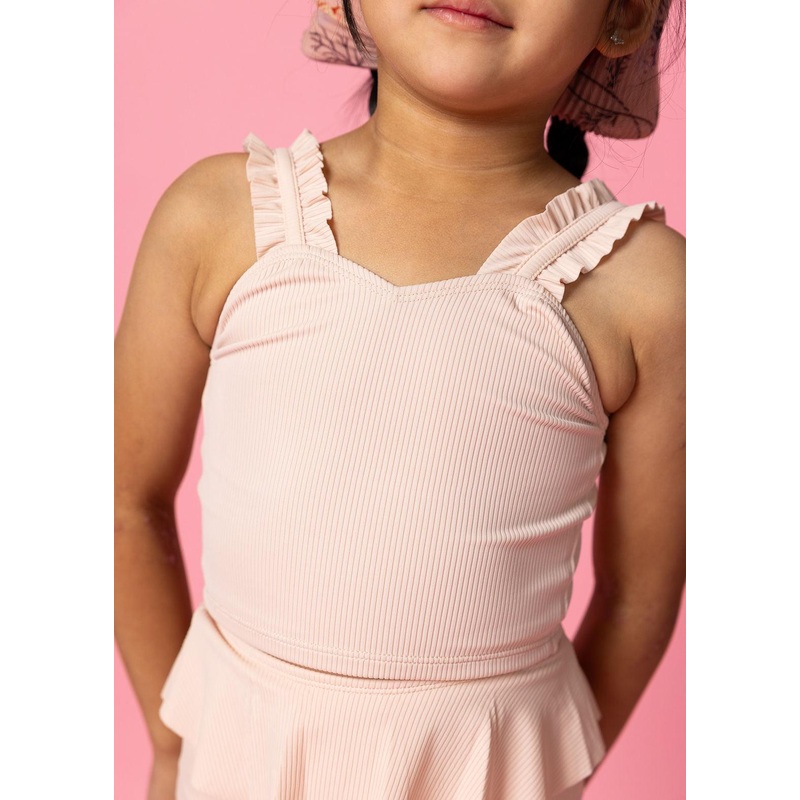 Ribbed Whipped Peach | Mini Ripple Top