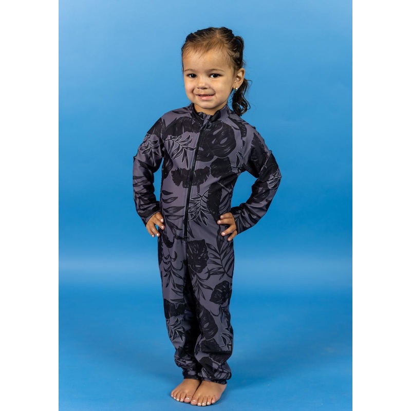 Tropical Night | Mini Rashguard One-Piece (Unisex)