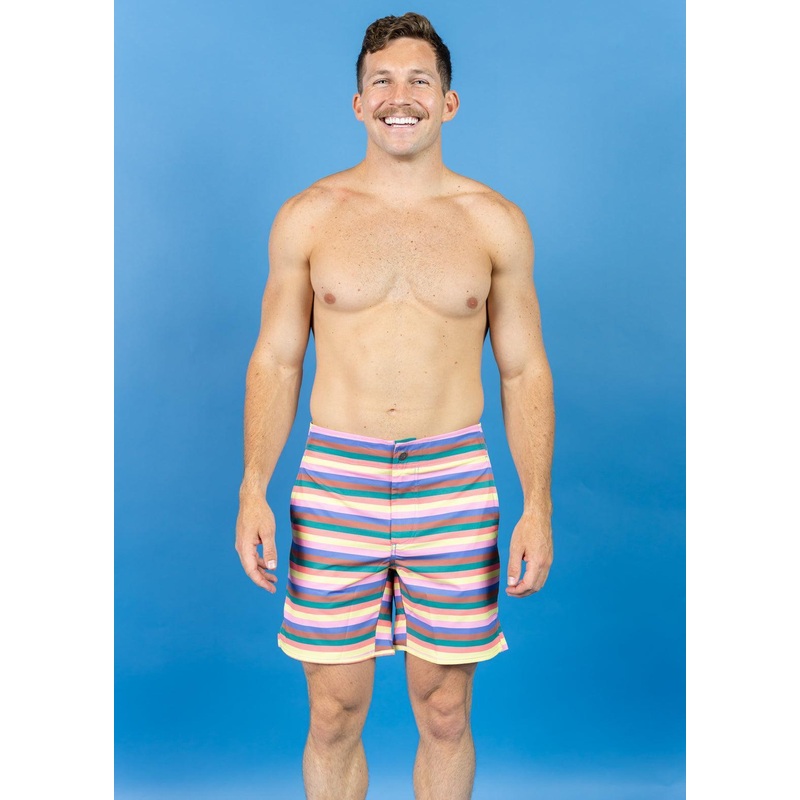 Retro Stripe | Men's Boardies