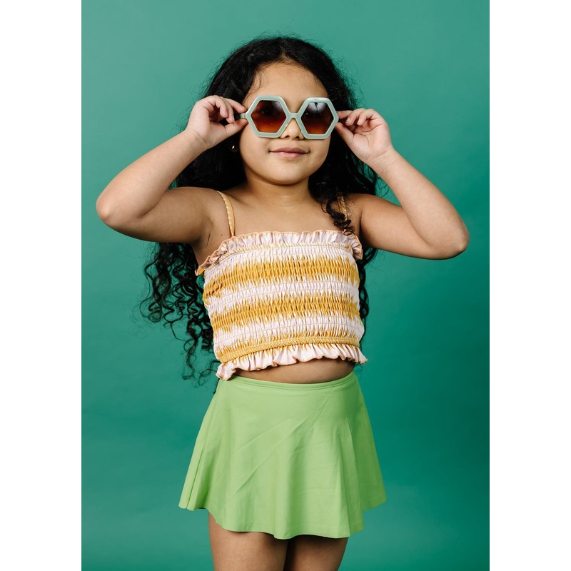 Sweet Pea Green | Mini Who Wears Short Skirts