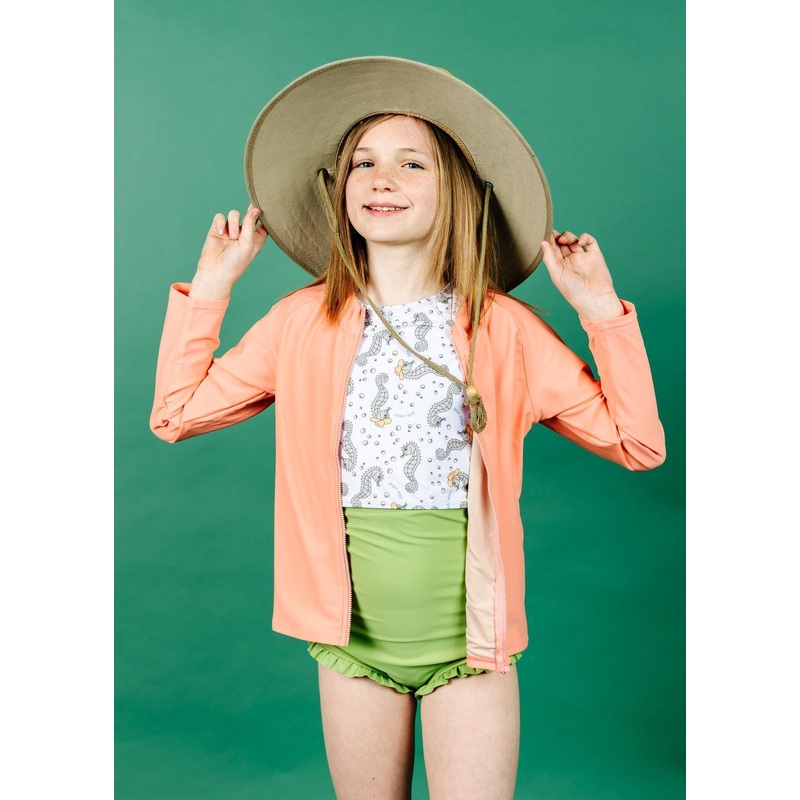 Sweet Pea Green | Youth All Ruffled Up Bottoms