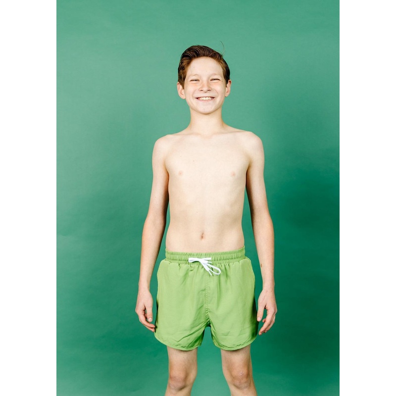 Sweet Pea Green | Youth Retro Shorties