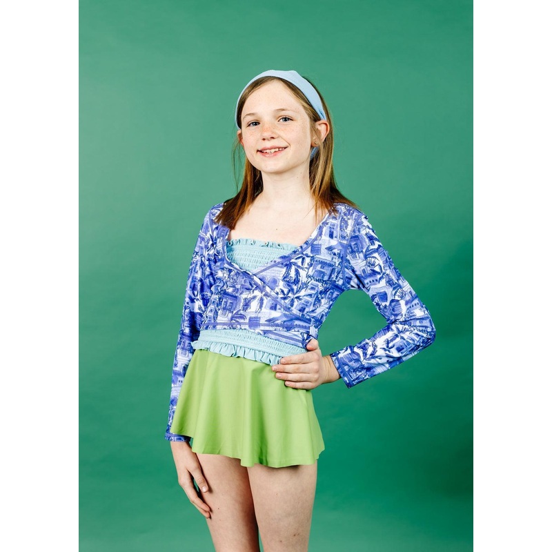 Sweet Pea Green | Youth Who Wears Short Skirts