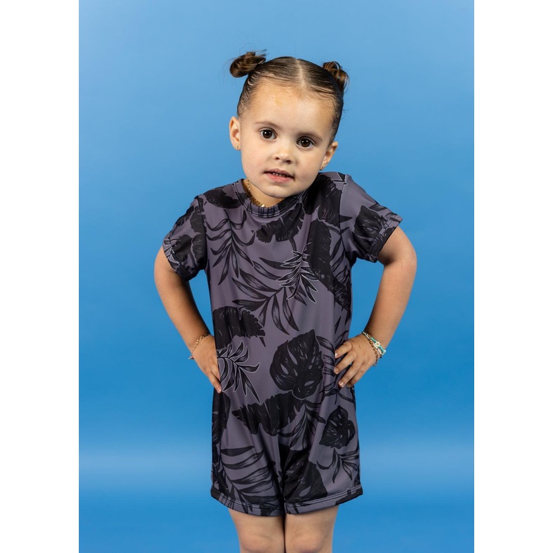 Tropical Night | Mini Shorties Rashguard (Unisex)