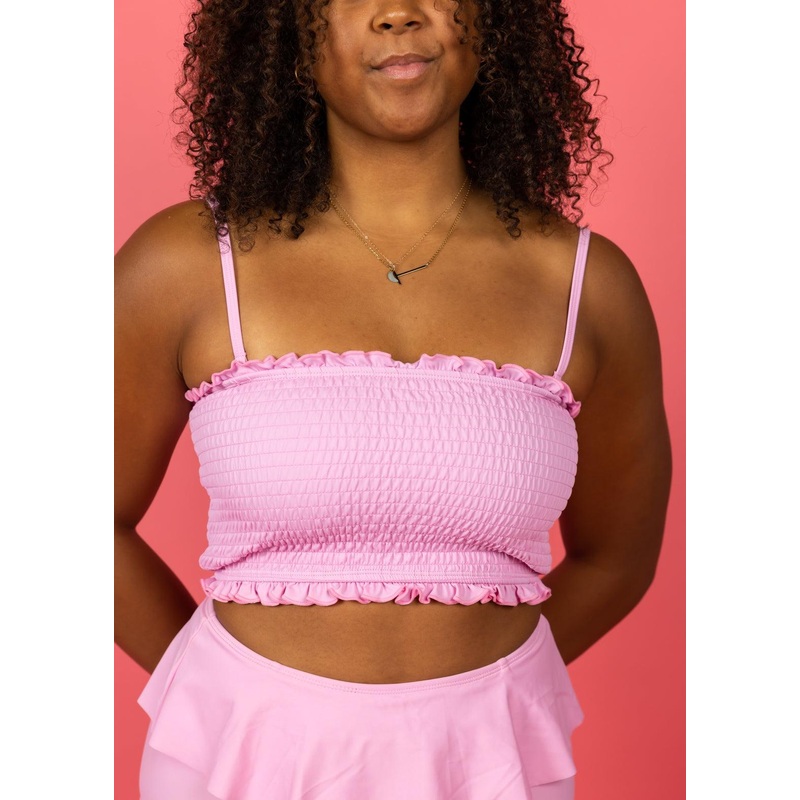 Ultimate Pink | Bandeau Top