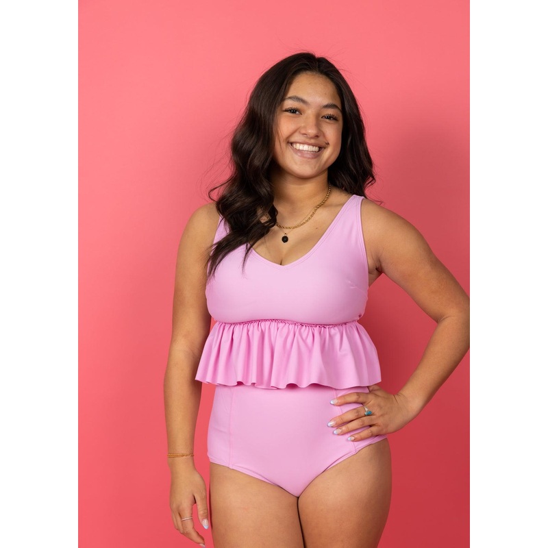 Ultimate Pink | High-Waisted Bottoms