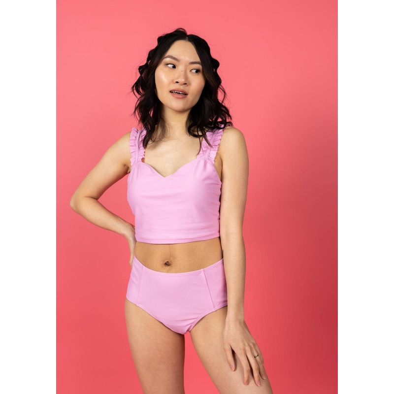 Ultimate Pink | Mid-Rise Bottoms