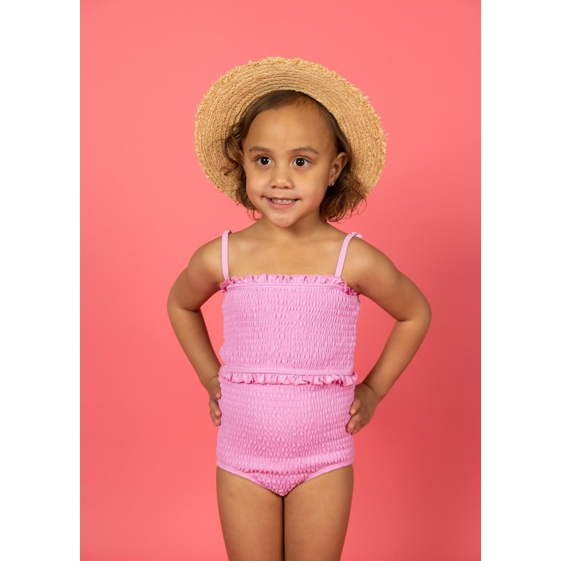 Ultimate Pink | Mini Smocked Bottoms