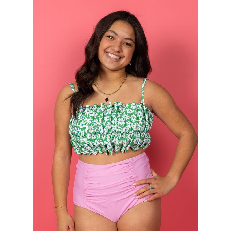 Ultimate Pink | Ruched Bottoms 2.0