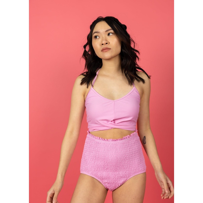 Ultimate Pink | Tied-Up Top