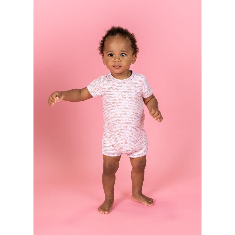 Watercolor Dots | Baby Shorties Rashguard (Unisex)