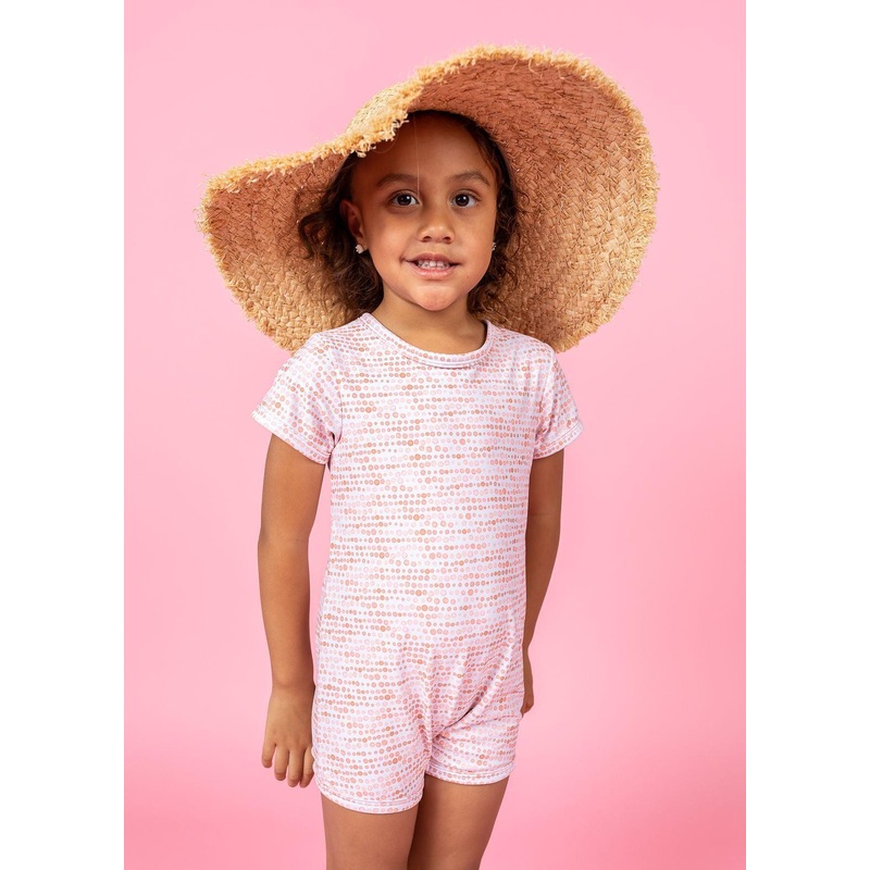 Watercolor Dots | Mini Shorties Rashguard (Unisex)