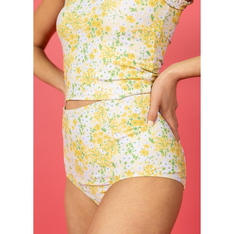 Yellow Meadow | High-Waisted Bottoms