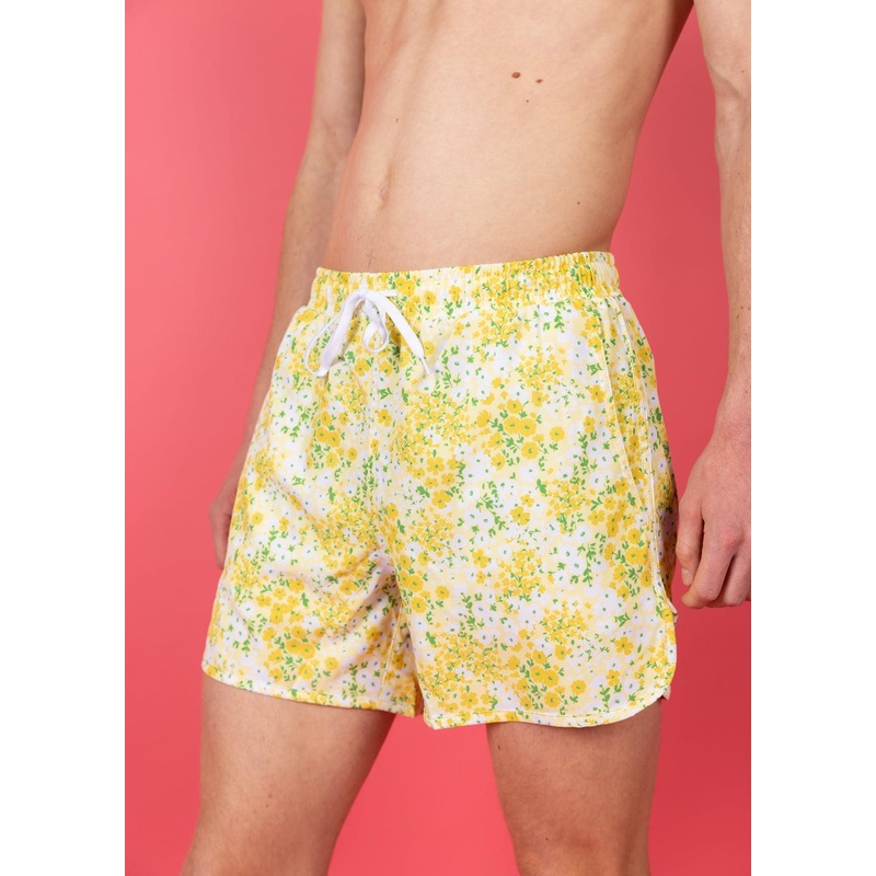 Yellow Meadow | Men's Retro Shorties