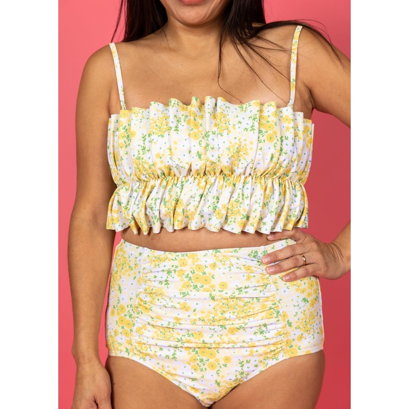 Yellow Meadow | Ruched Bottoms 2.0